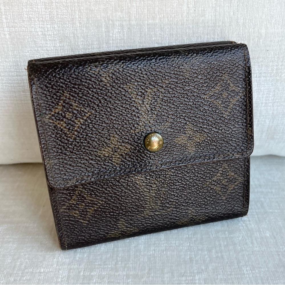 Louis Vuitton Monogram Coated Canvas Compact Wallet